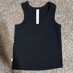 Childhoods Clothing Rib Knit Tank -  Black - 3T - Never Worn